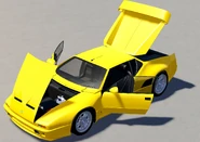 The Pantera Si with all its parts opened.