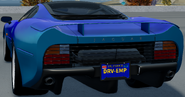 Rear view of the XJ220 - Special Edition.