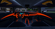 A look inside the interior of the Apollo IE "Orange Dragon"