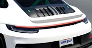 The 911 GT3 RS with the "Spoiler Delete" bodykit equipped.