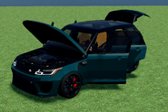 The SVR with it's doors open,