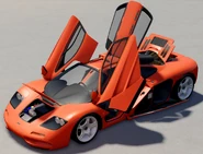 The F1 with all of its parts opened.