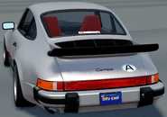 Rear view of the 911 Turbo No. 1.