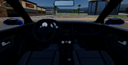 View of the front section of the interior of the Avant RS2.