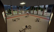 Another general angle of the Planes & Helicopters Dealership's interior.