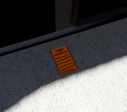 The notice of demolition paper featured at the second mansion.