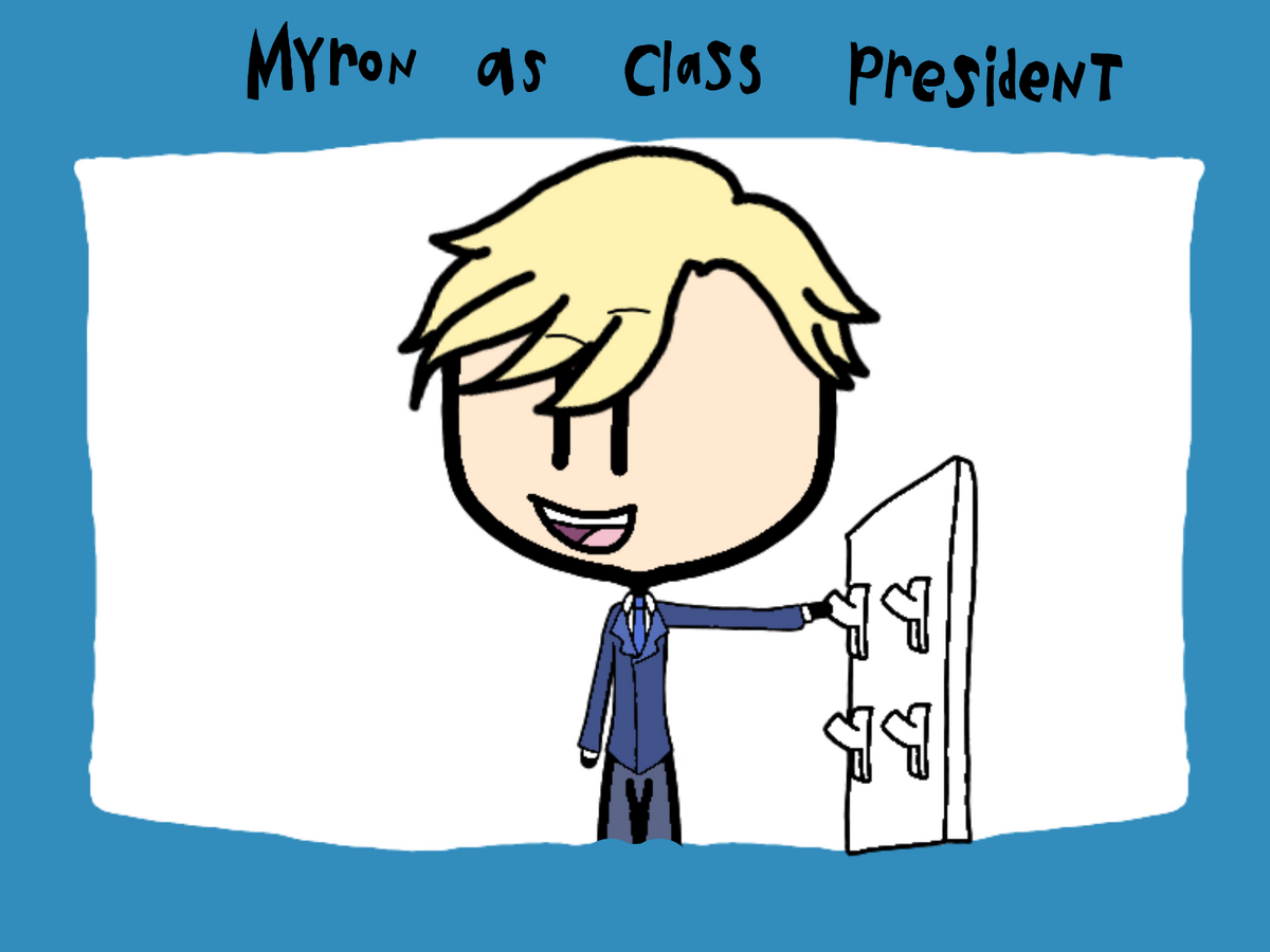 Myron As Class President Wayside School Wikia Fandom 