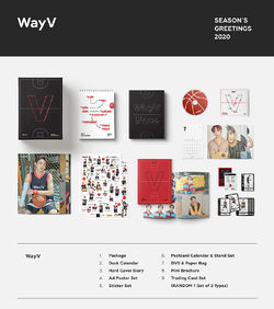 WayV - 2020 WayV SEASON'S GREETINGS - interAsia