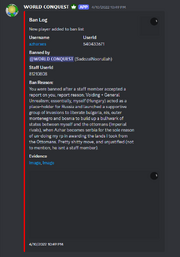 Second Ban of Azharxes