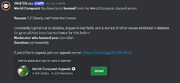 Aruarianity Discord Ban