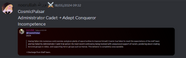 CosmicPular's Demotion