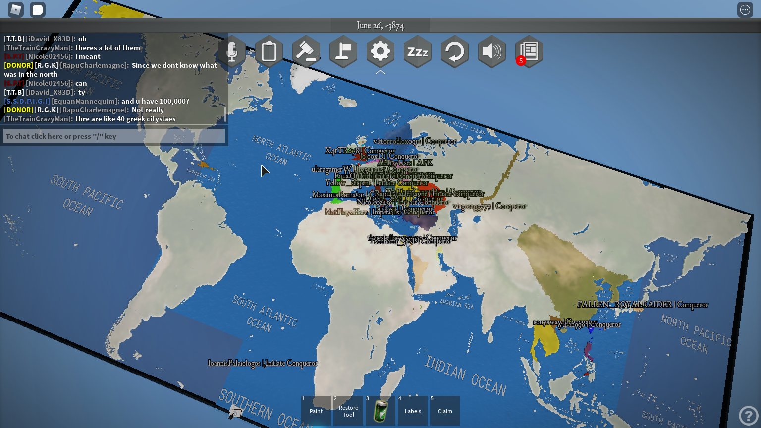 Official Map of Conquest Roleplay as of July 2020 (Roblox) : r/MapsWithoutNZ