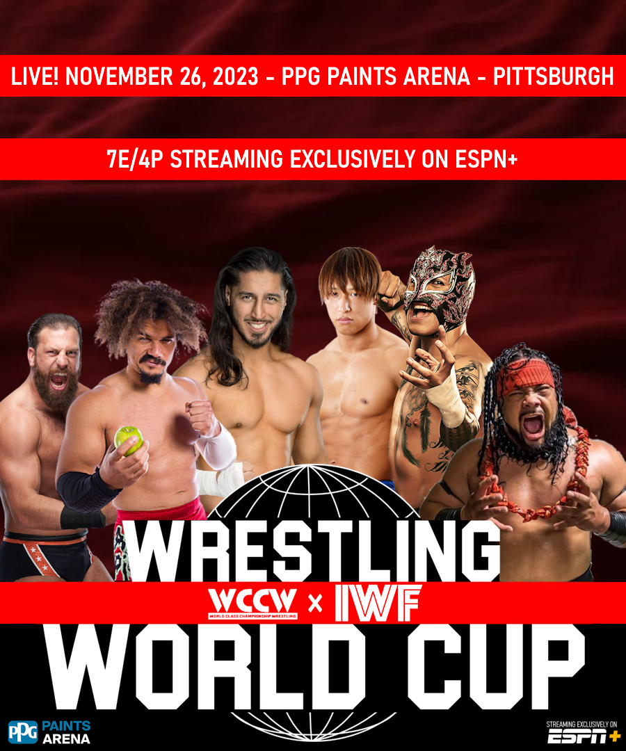 Wrestling World Cup Pittsburgh World Class Championship Wrestling