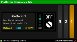 Platform Occupancy