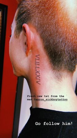 roman numeral side tattooTikTok Search