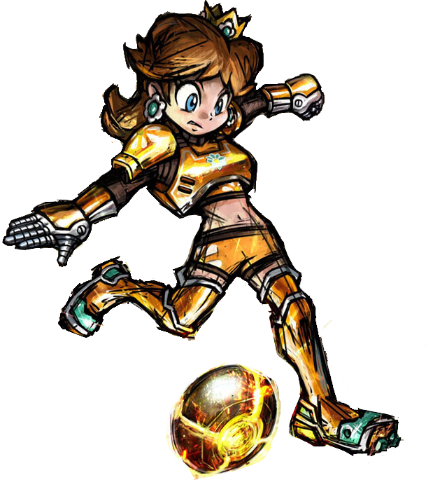 wii mario strikers charged football