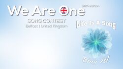 "Life Is A Song, Sing It!" United Kingdom (34th edition)