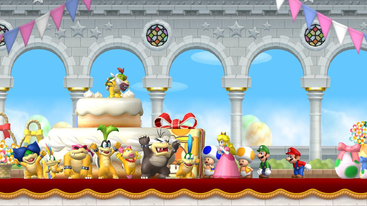New super deals mario bros w