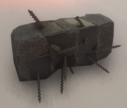 Spiky Brick seen in game.