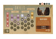 An early version of the Skill Tree. Drawn by Sarah Hamilton.