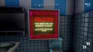 "Death Cubes", meant to indicate a prop that was going to be replaced.