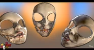 The Memory Mask, modeled by Pierre Henri Paitre.