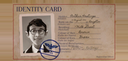 Arthur's Identity Card.