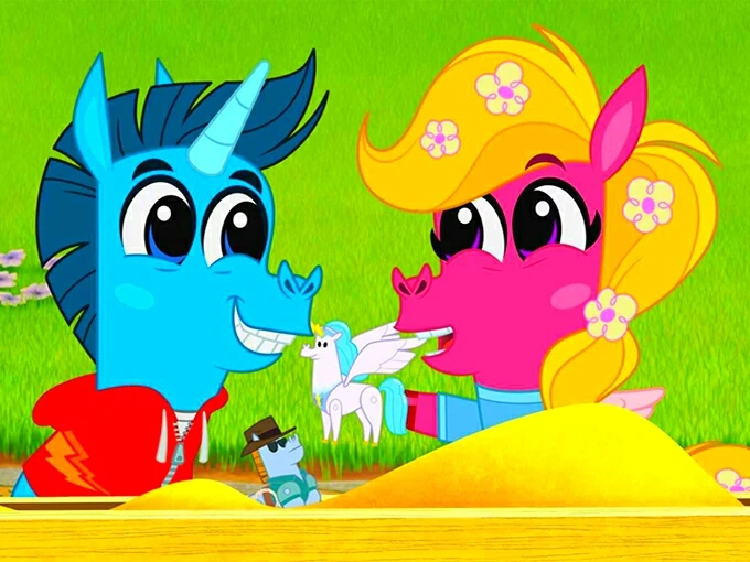 Corn and Peg We Love TV Shows Wiki Fandom