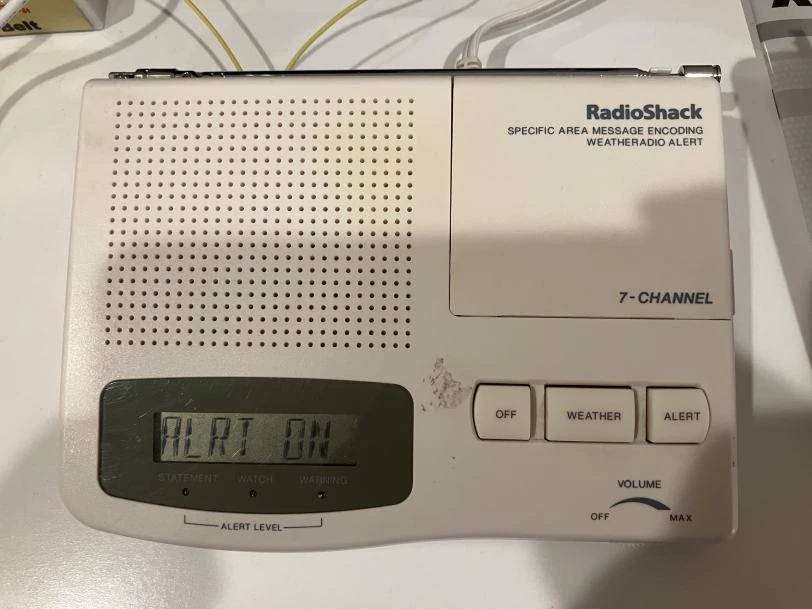 Radioshack 12-249 | Weather Radio Wiki | Fandom