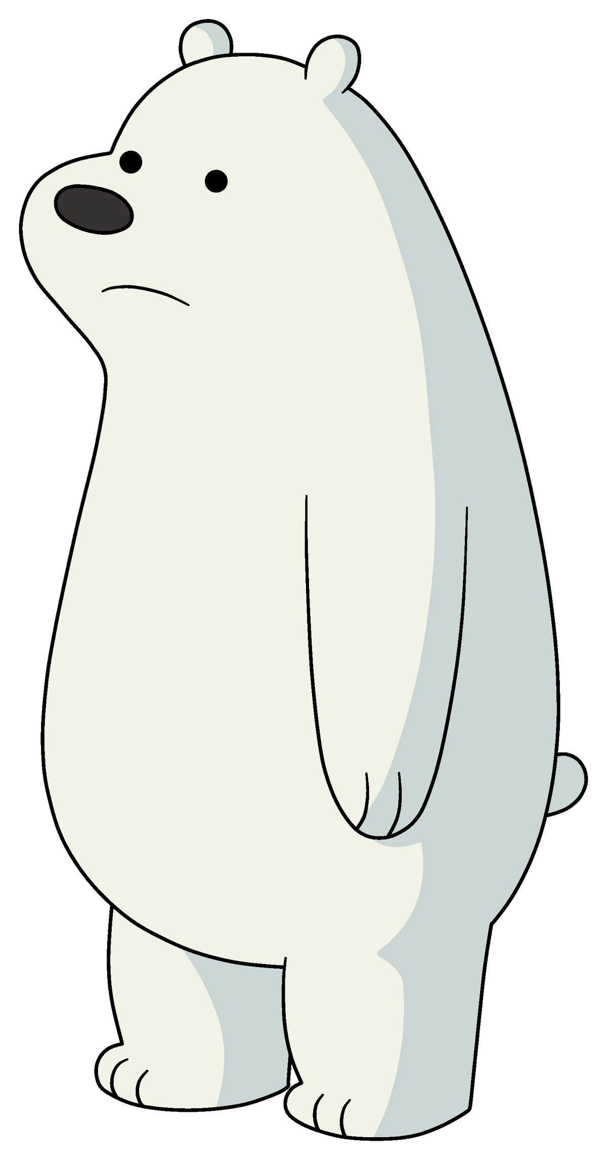 Ice bear wearing hoodie hot sale