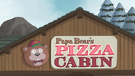 The logo of the restaurant.