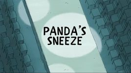 Panda's Sneeze