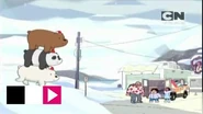 A Christmas-themed #bearstack promo that aired in Asia.