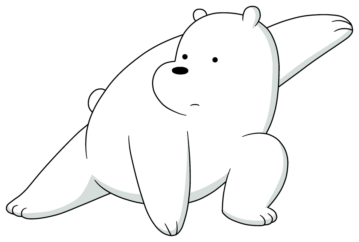 Tuyển tập 99 gấu trắng hoạt hình buồn làm say đắm lòng người