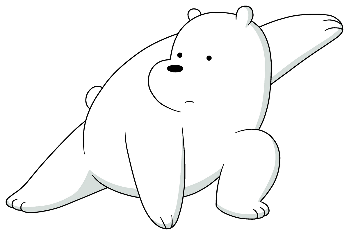 Ice Bear We Bare Bears Png We Bare Bear White, Transparent Png  1826x3408(#1321766) PngFind