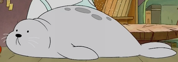 We bare bears seal plush deals