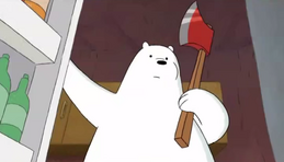 Everyday Bears Ice Bear with an Axe