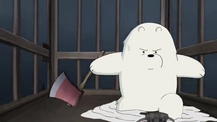 Ice Bear Breaks from Cage