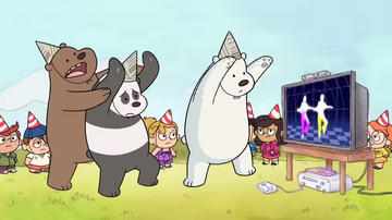 We bare bears panda's birthday watch online shop