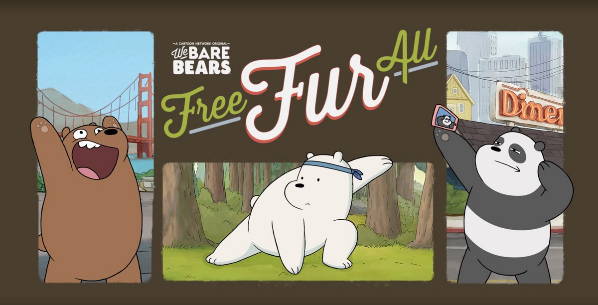 We Bare Bears, Free online games and video