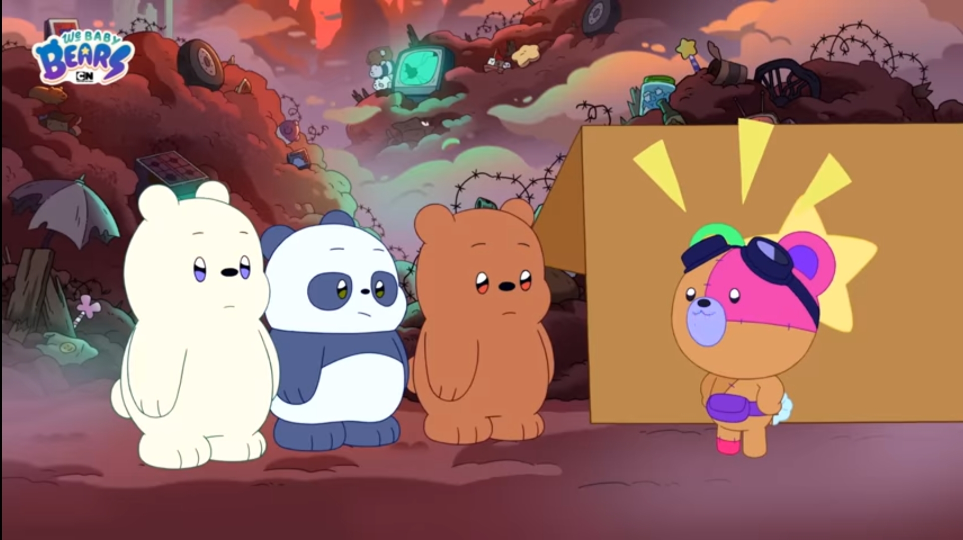 We bare bears Jojo reference