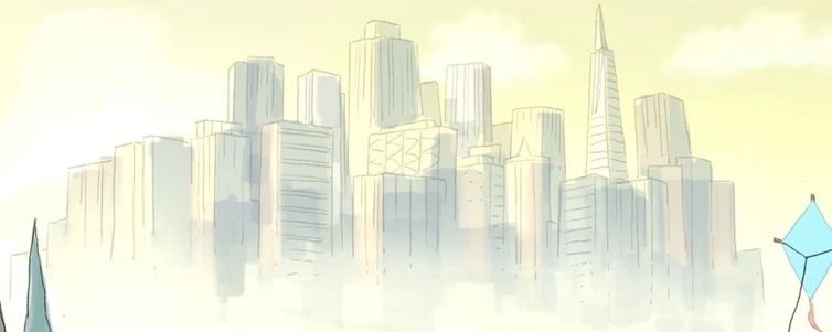 San Francisco Skyline in the Outro.