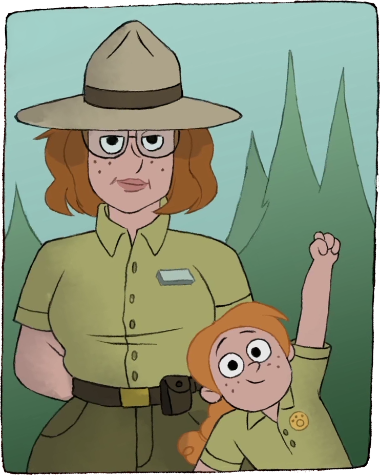Ranger Dana Tabes is a supporting character in We Bare Bears. 