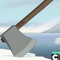 Yuri S Axe We Bare Bears Wiki Fandom You know more about grizzy, panda and ice bear than anyone else, and the bear bros have reserved a special place in the stack for you to join in. yuri s axe we bare bears wiki fandom