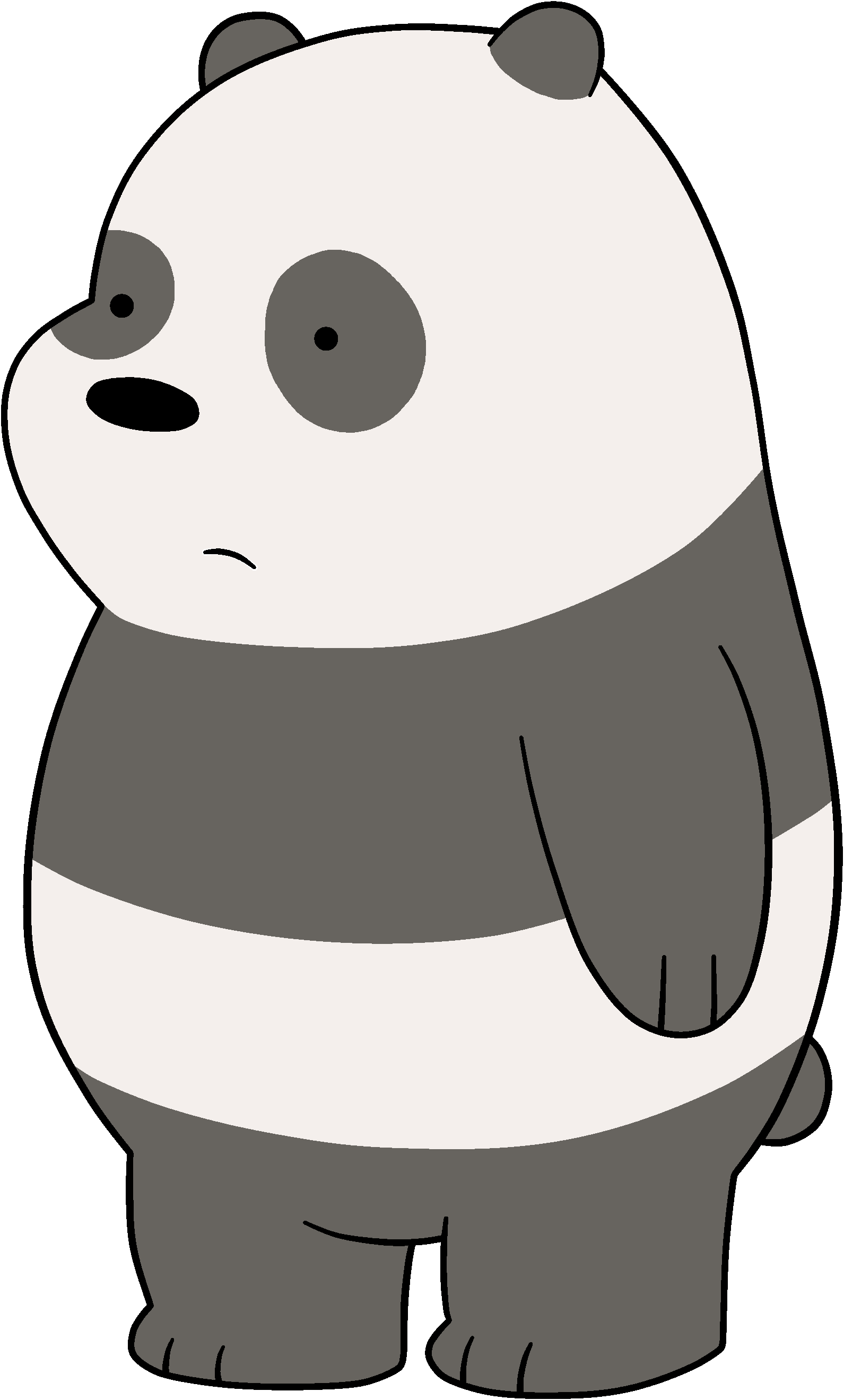 anime panda bear