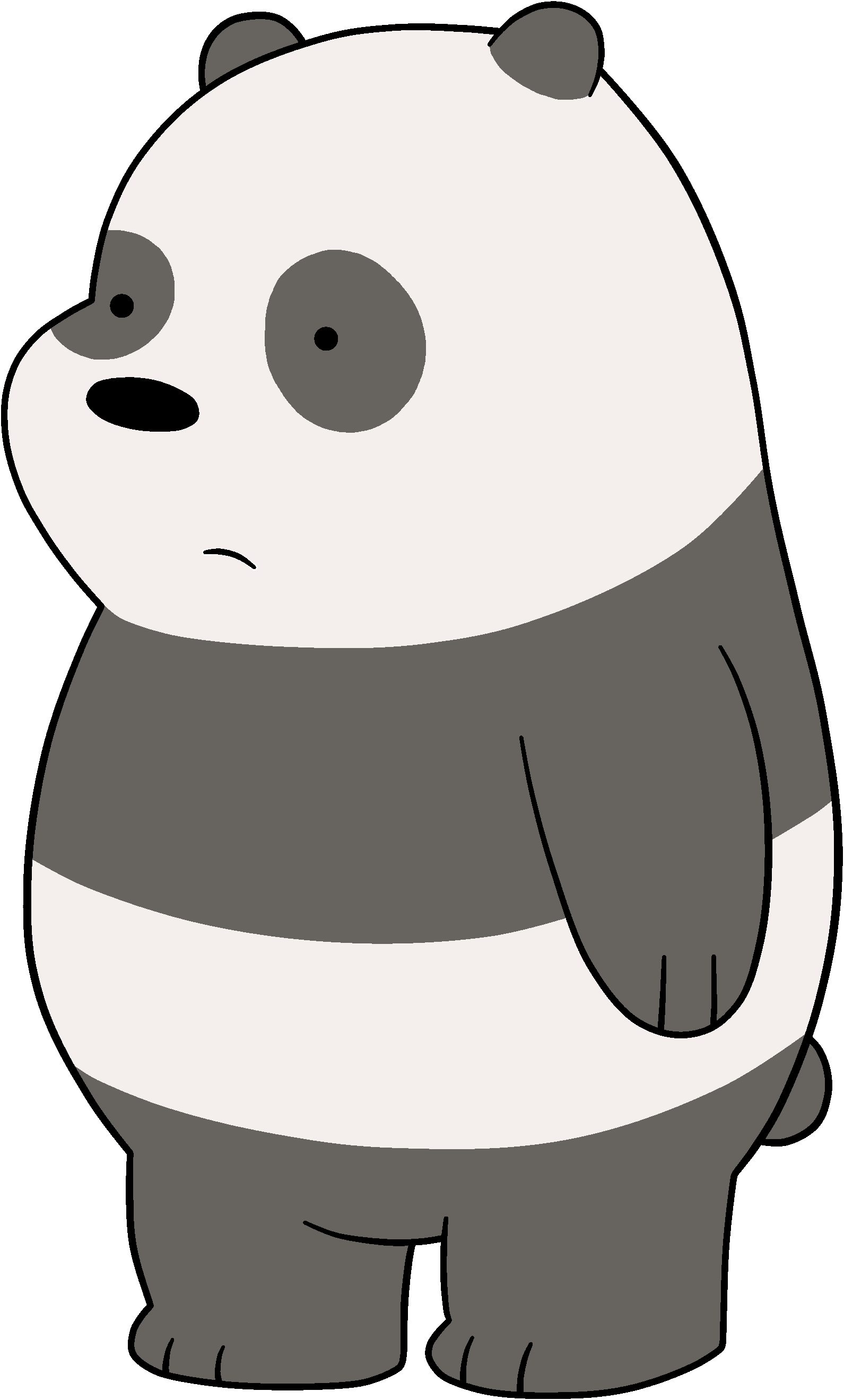 baby panda bear cartoon