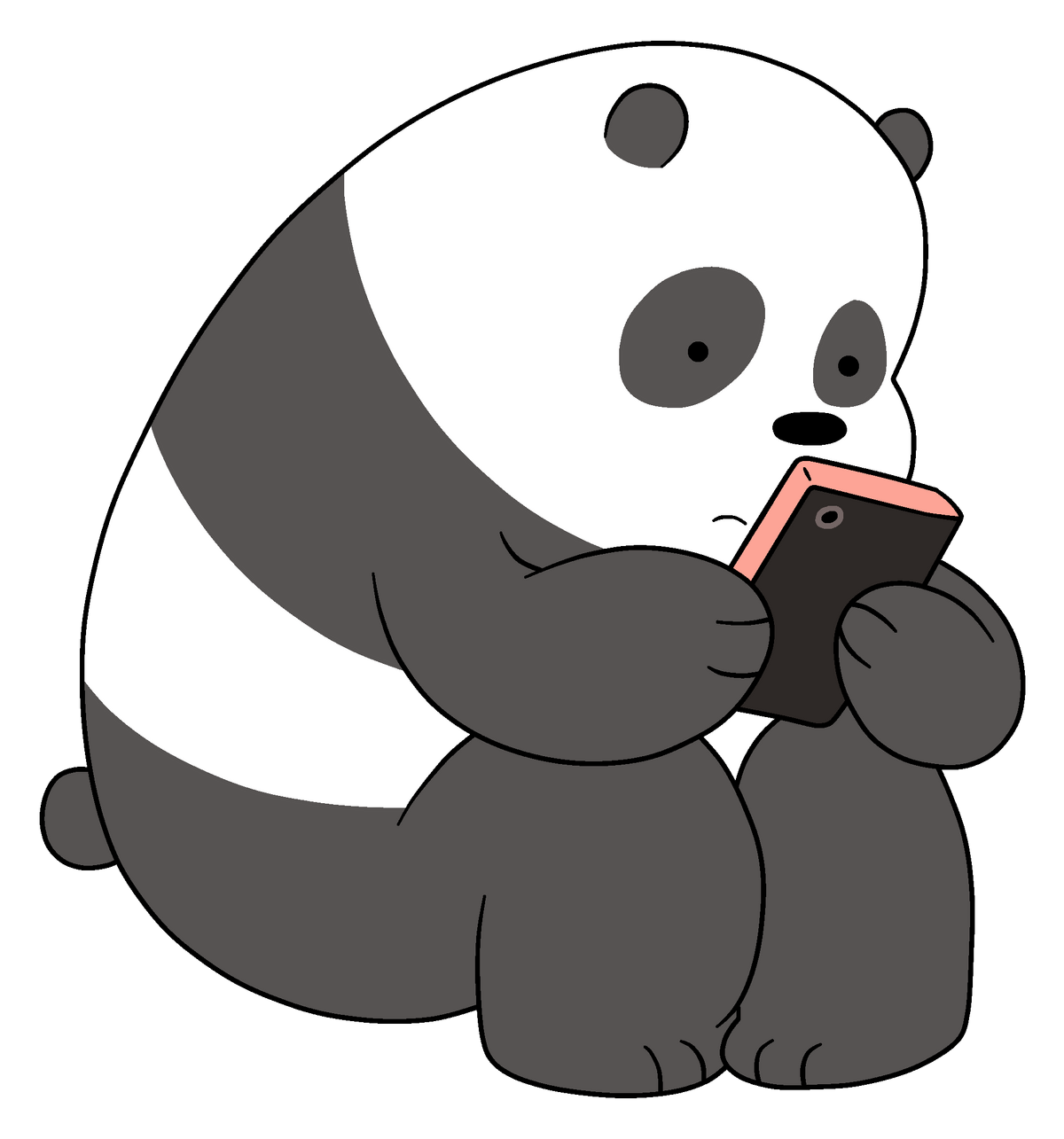 Cách vẽ hình tô màu tranh con gấu trúc Panda cute đáng yêu