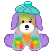 webkinz tie dyed puppy