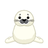 Sparkle harp seal