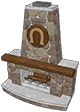 Lucky Horseshoe Fireplace